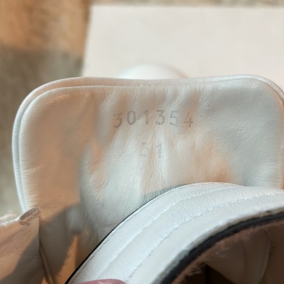 Gucci Kids White Leather Coda Pop High-top Sneaker - Picture 9 of 9